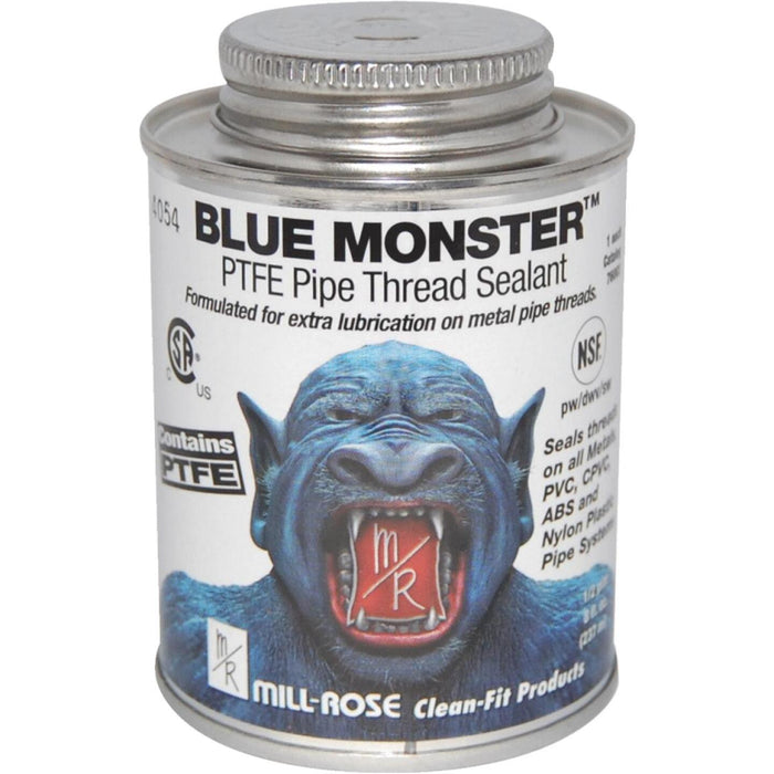 Blue Monster 4 Fl. Oz. White Industrial Grade PTFE Thread Sealant