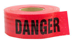 C.H Hanson Barricade Tape-DANGER 500'x3"x5Mil Reinforced