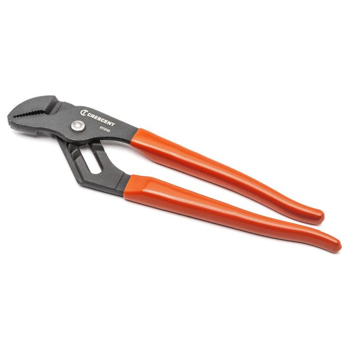 Crescent 10" Straight Jaw Dipped Handle Tongue and Groove Pliers
