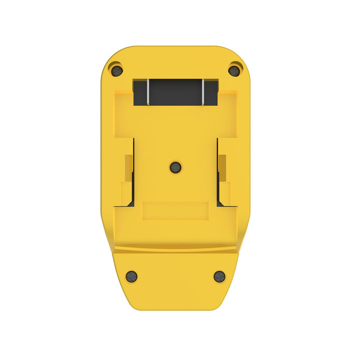 DeWalt 20V MAX to Craftsman 20V Bolt-On battery adapter - battery-side connection, terminal block and copper contacts
