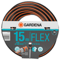 decorative flex banner with stylised green leaves, number 15 and Pengelly Garden Centre branding