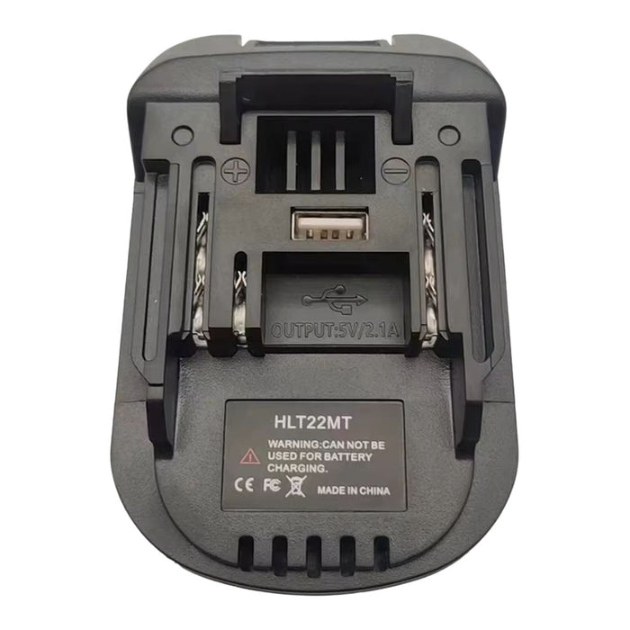 Hilti 22V to RIDGID Plumbing battery adapter - plan view of the tool-side connection