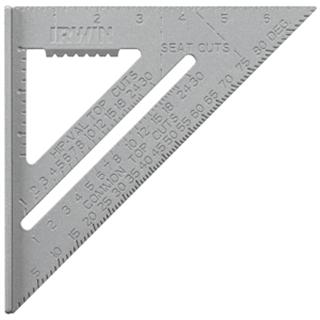 Irwin Aluminum Rafter Square 7"