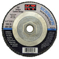K-T Industries 4.5" X 5/8-11" X 80g T29 Bz Flap Disc