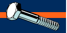 Midwest  Fastener Coarse Hex Bolts 1/2-13" x 1-1/2"