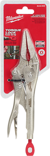 Milwaukee 9-inch TORQUE LOCK™ Long Nose Locking Pliers