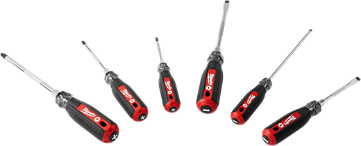 Milwaukee Cushion Grip Screwdriver Kit