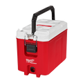 Milwaukee PACKOUT 16 Qt. Compact Cooler, Red/White